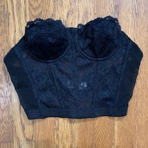 Longline bra/corset